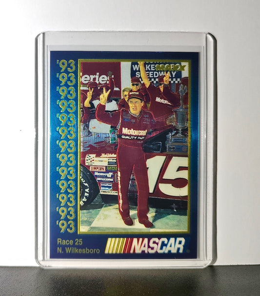 Race 25 North Wilkesboro YR 1993 Maxx Premier Plus Racing #204 NASCAR Card