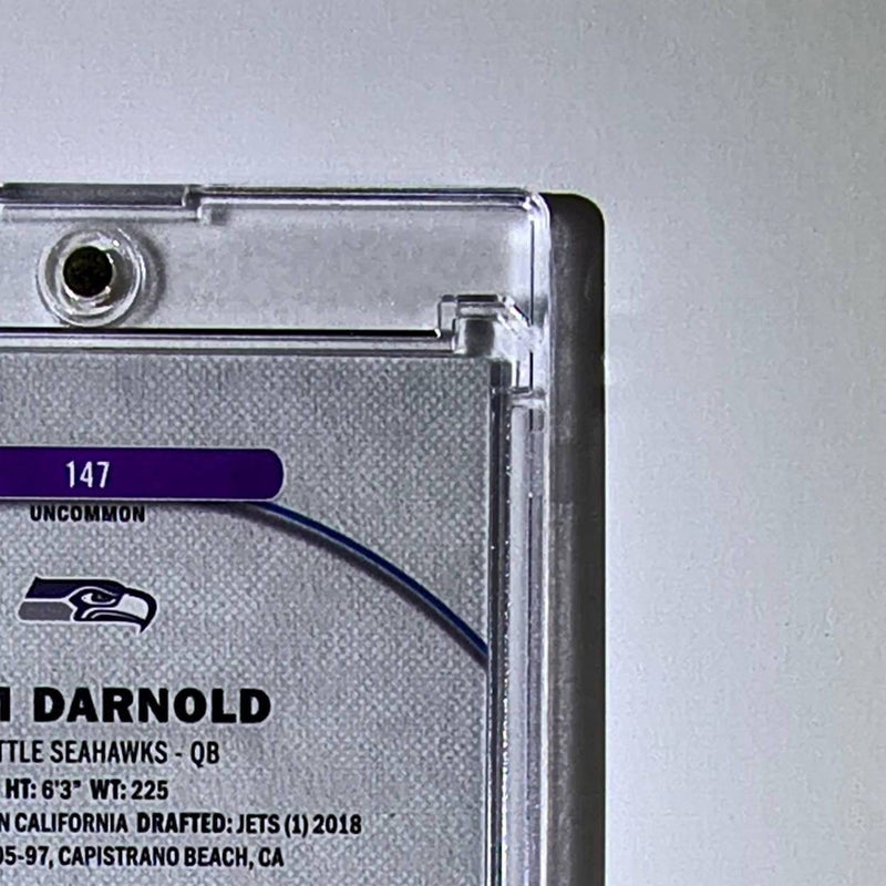 Sam Darnold 2025 Topps Finest Nebula NFL #147 Uncommon Purple Refractor 191/200