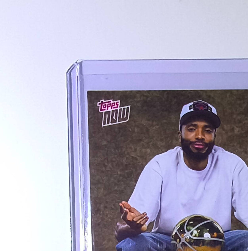 Mikal Bridges 2026 Topps Now NBA Champions #C4-SP Card New York Knicks