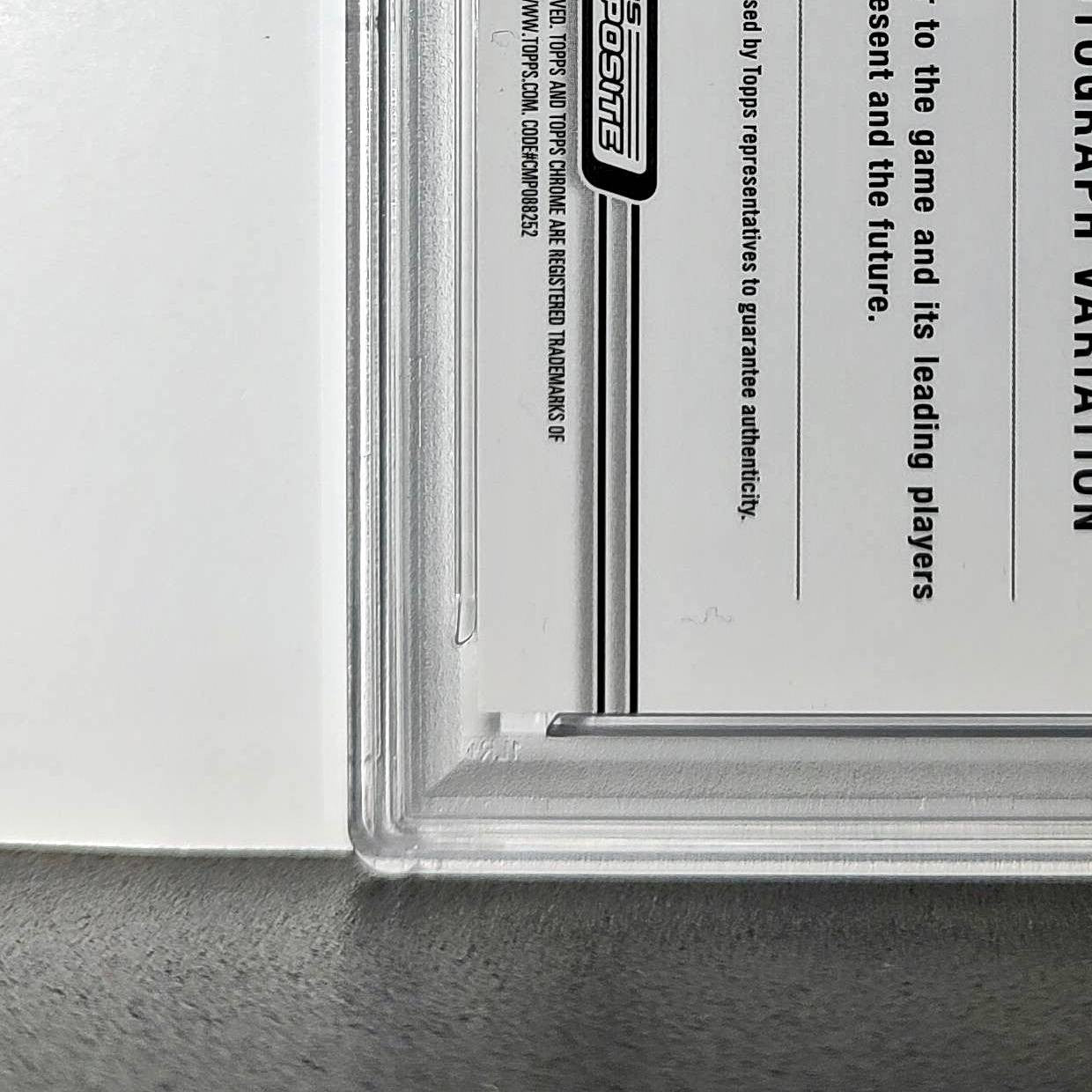 Everson Walls 2023 Topps Chrome #TCA-EW PSA 10 Auto 10