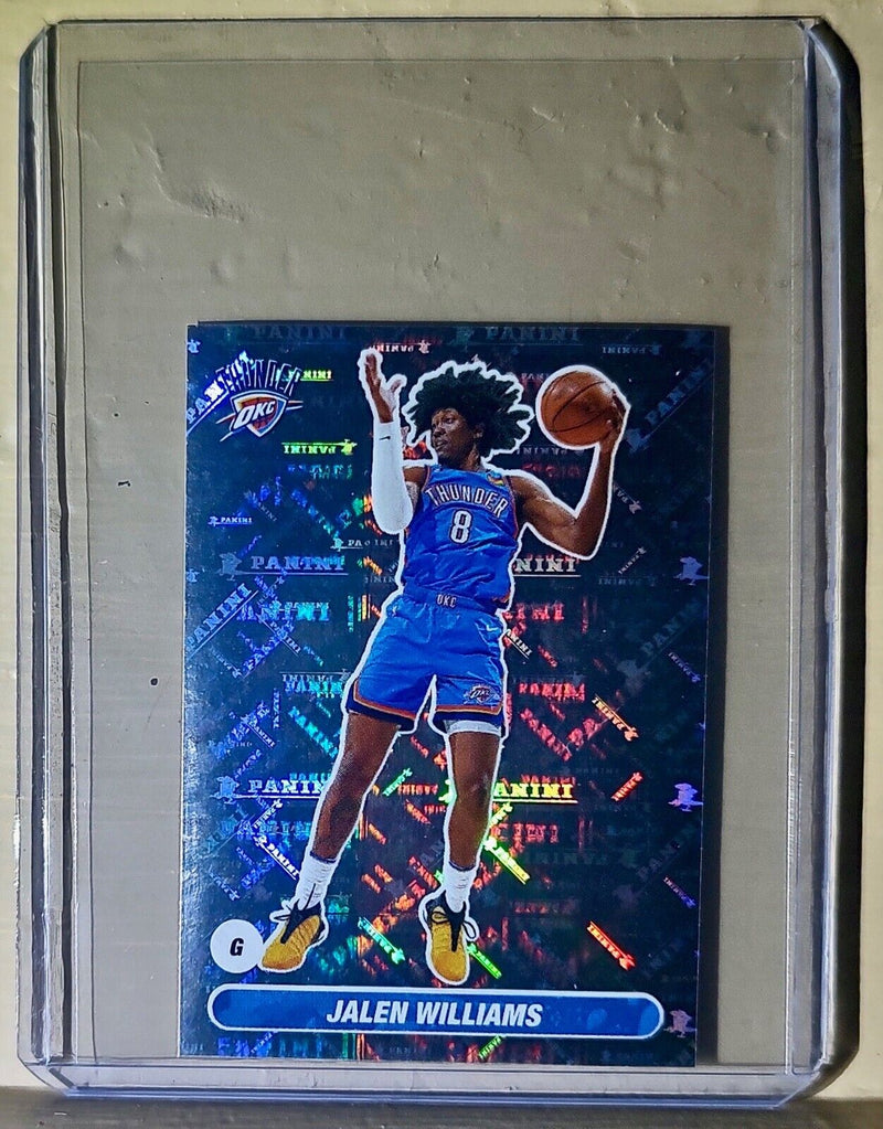 2023-24 Jalen Williams Panini NBA Basketball #411 Sticker Oklahoma City Thunder