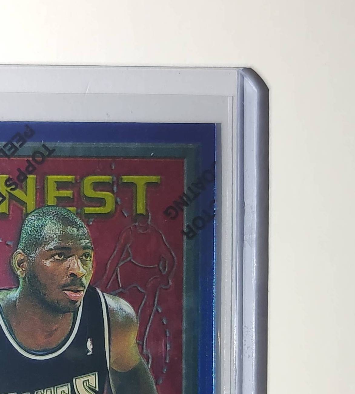 Michael Smith 1995-96 Topps Finest NBA #191 Card Sacramento Kings