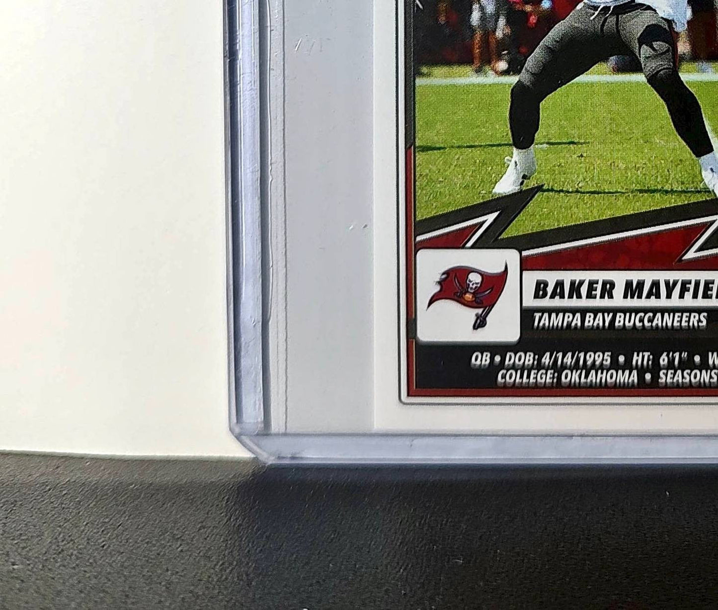 Baker Mayfield 2025 Panini NFL #472 Sticker Tampa Bay Buccaneers