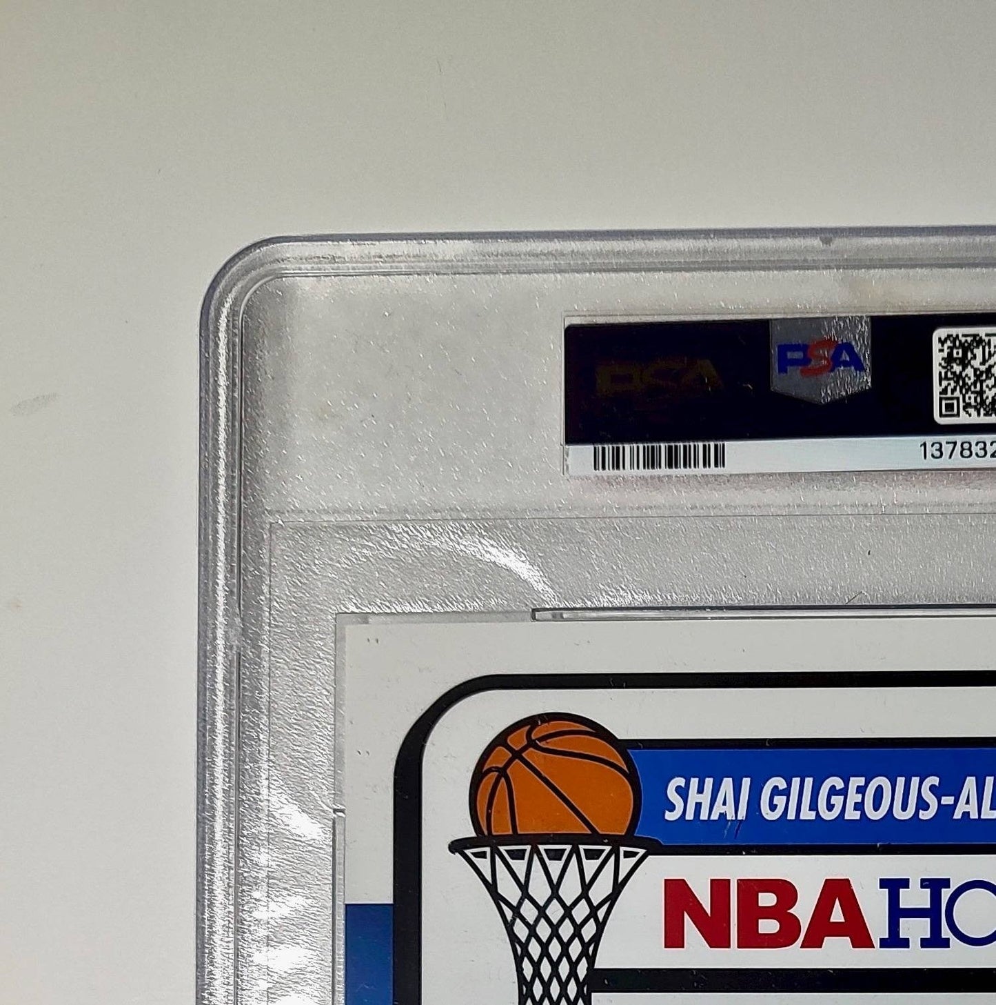 Shai Gilgeous-Alexander 2023 Panini Premium Stock NBA Hoops #2 Jumbo PSA 9 Mint