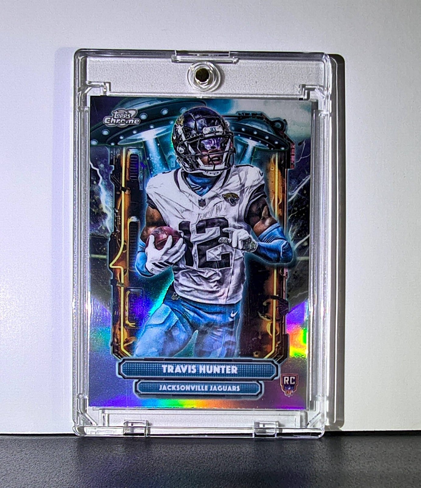 Travis Hunter Rookie 2025 Topps Chrome Cosmic Extraterrestrial NFL #ET-6 Jaguars