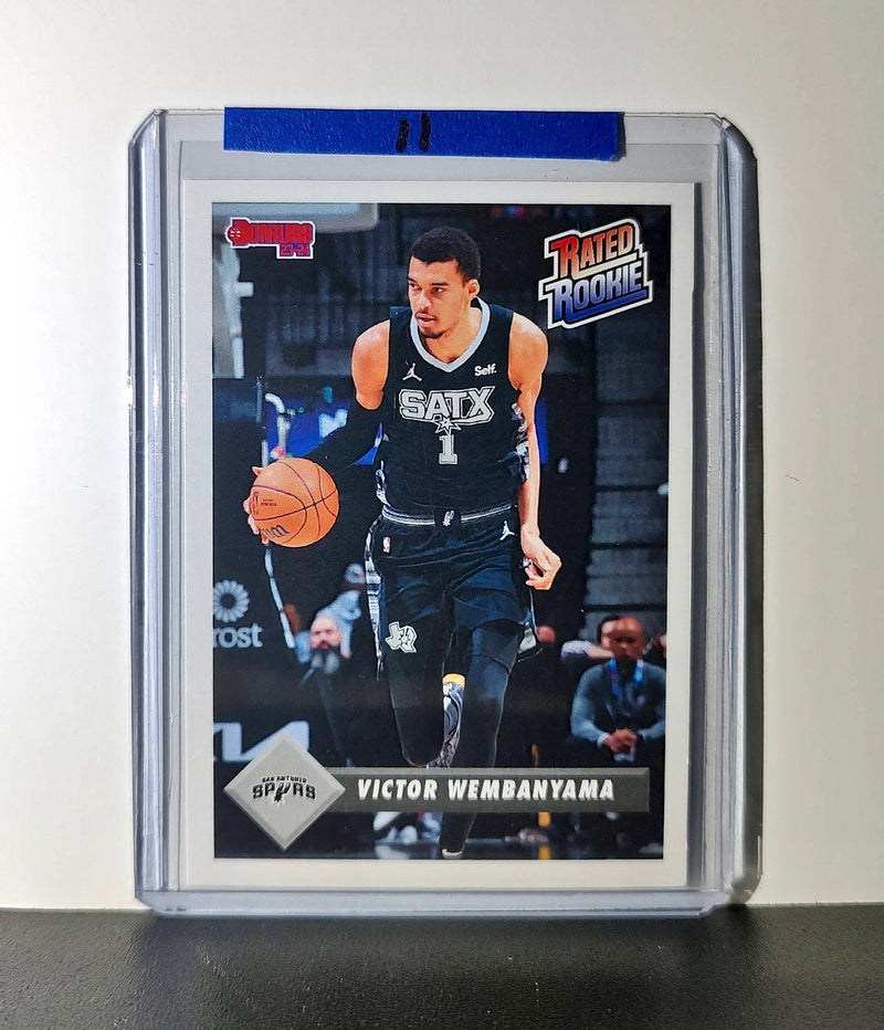 Victor Wembanyama Rookie 2023-24 Panini Donruss Rated Rookie #1 Basketball Card