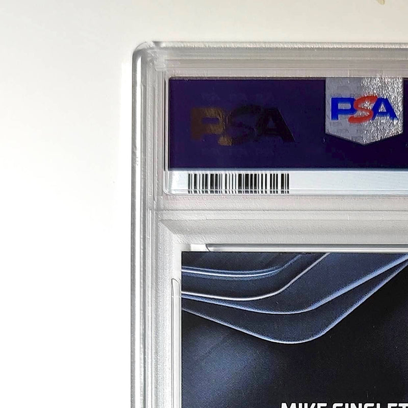 Mike Singletary 2023 Topps Chrome Black #TCAB-MS PSA 9 Auto 10