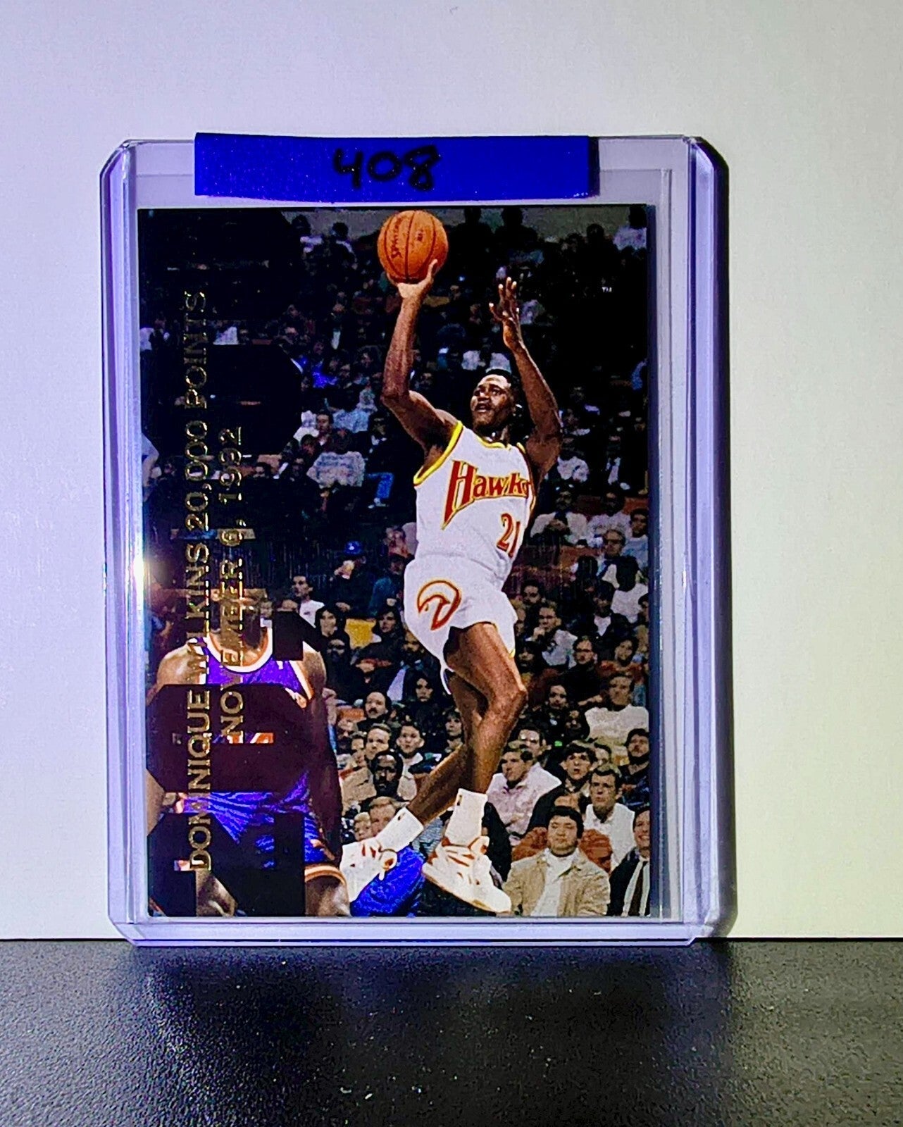 Michael Jordan Dominique Wilkins 1992-93 Upper Deck 20,000 Points SP2 Card Bulls