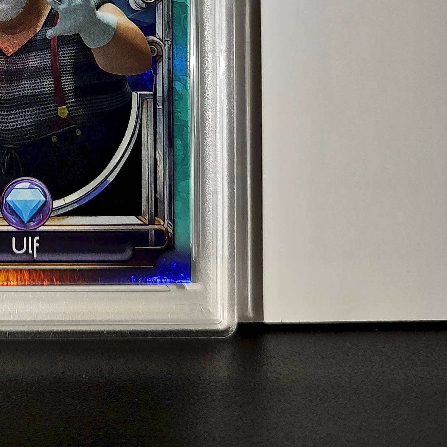 Ulf 2025 Topps Disney Wonder #145 Diamond Card Tangled PSA 9