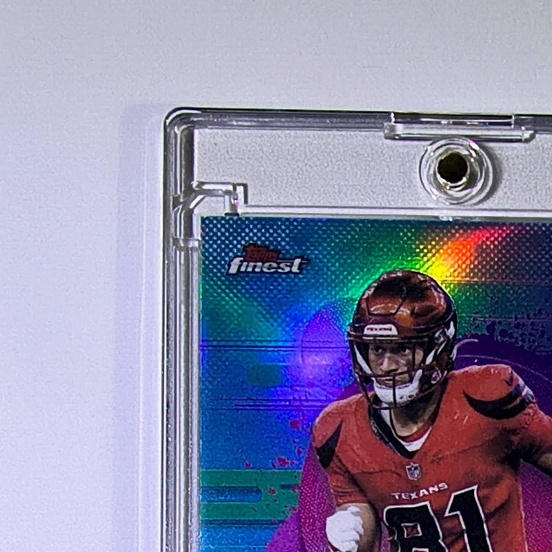 Jayden Higgins Rookie 2025 Topps Finest NFL #118 Uncommon Houston Texans 084/250