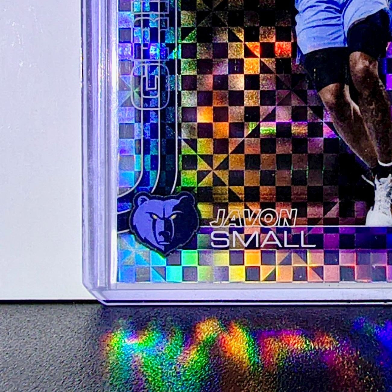 Javon Small Rookie 2025-26 NBA Topps Chrome Update X-Fractor #199 Card Grizzlies