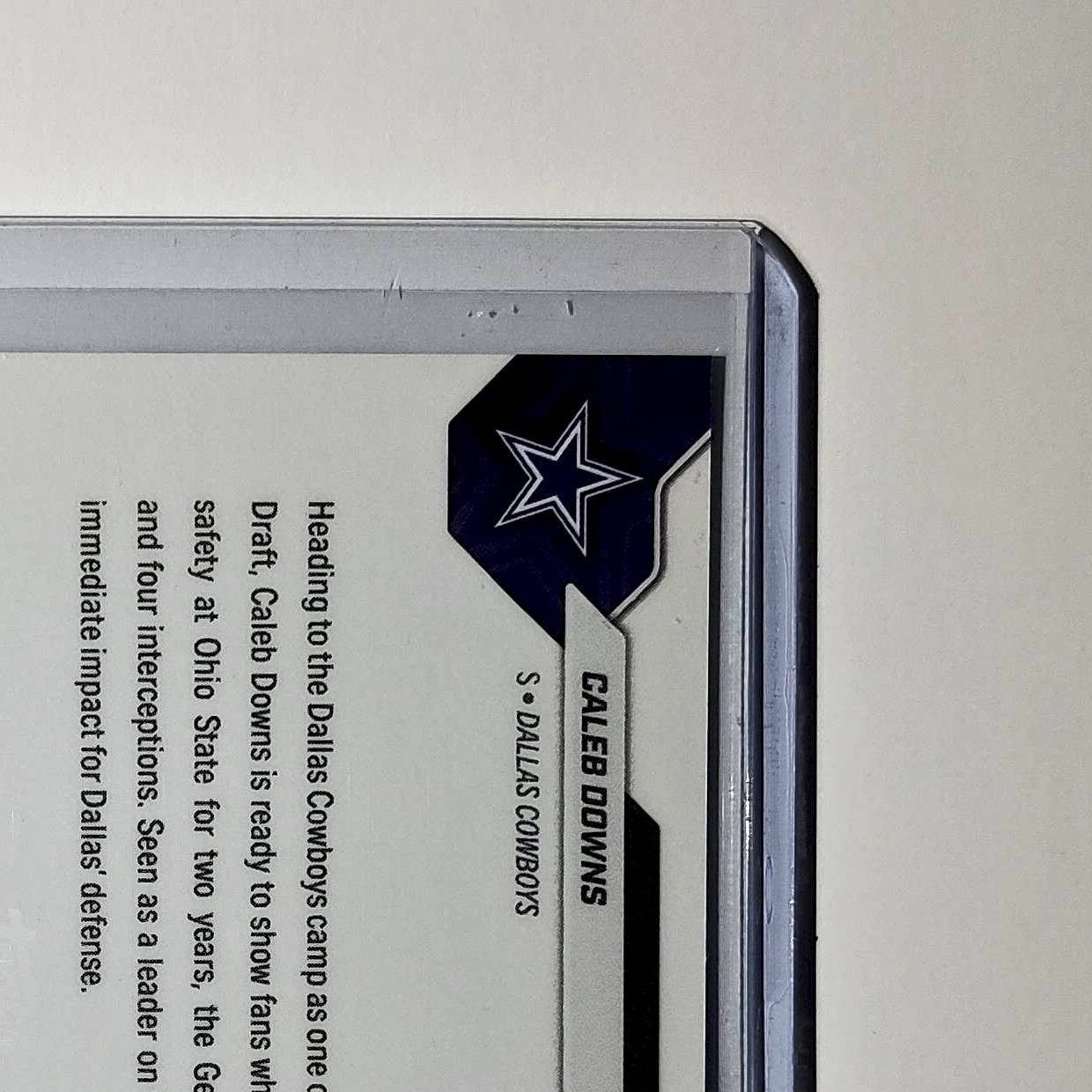 Caleb Downs Rookie 2026 Topps Now Draft Night #CDOW Card Dallas Cowboys