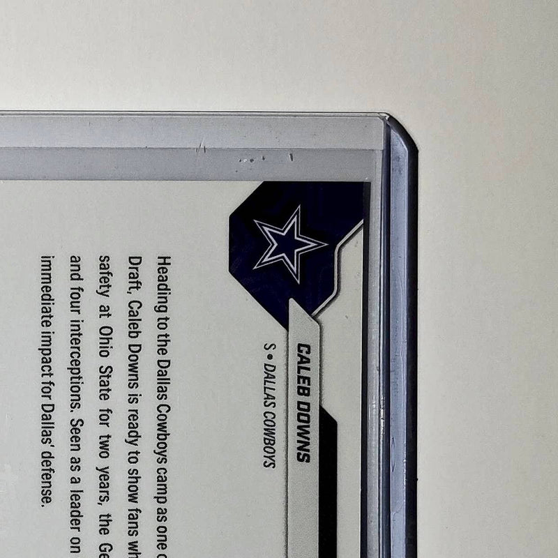 Caleb Downs Rookie 2026 Topps Now Draft Night #CDOW Card Dallas Cowboys