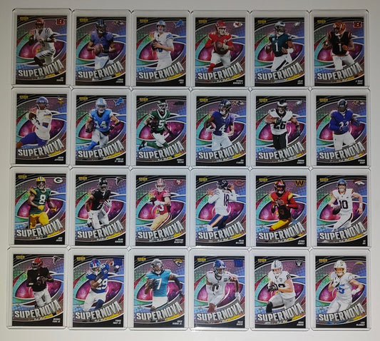 2024 Panini Supernova NFL Complete 24 Card Football Set