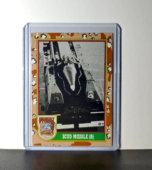 SCUD Missile (B) 1991 Topps Desert Storm #51 Card
