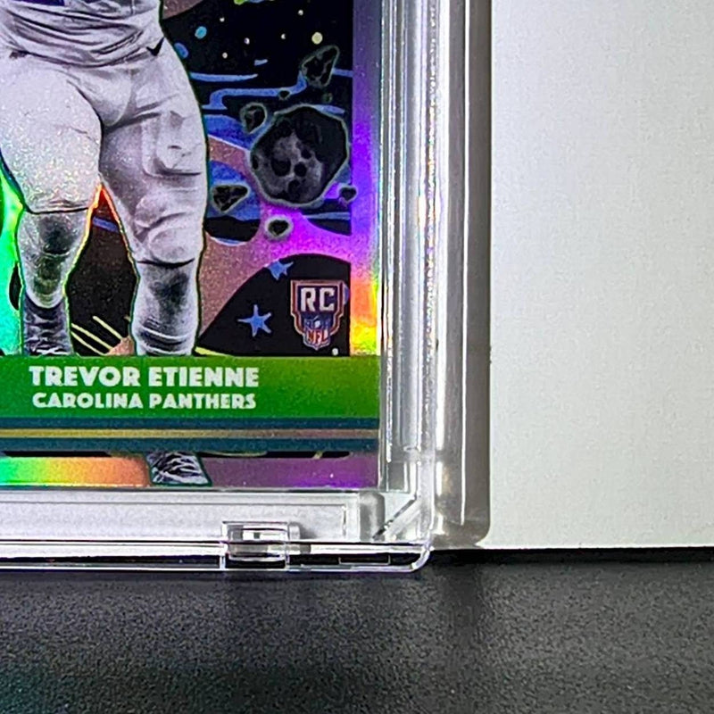 Trevor Etienne 2025 Topps Chrome Cosmic Refractor NFL #115 Carolina Panthers