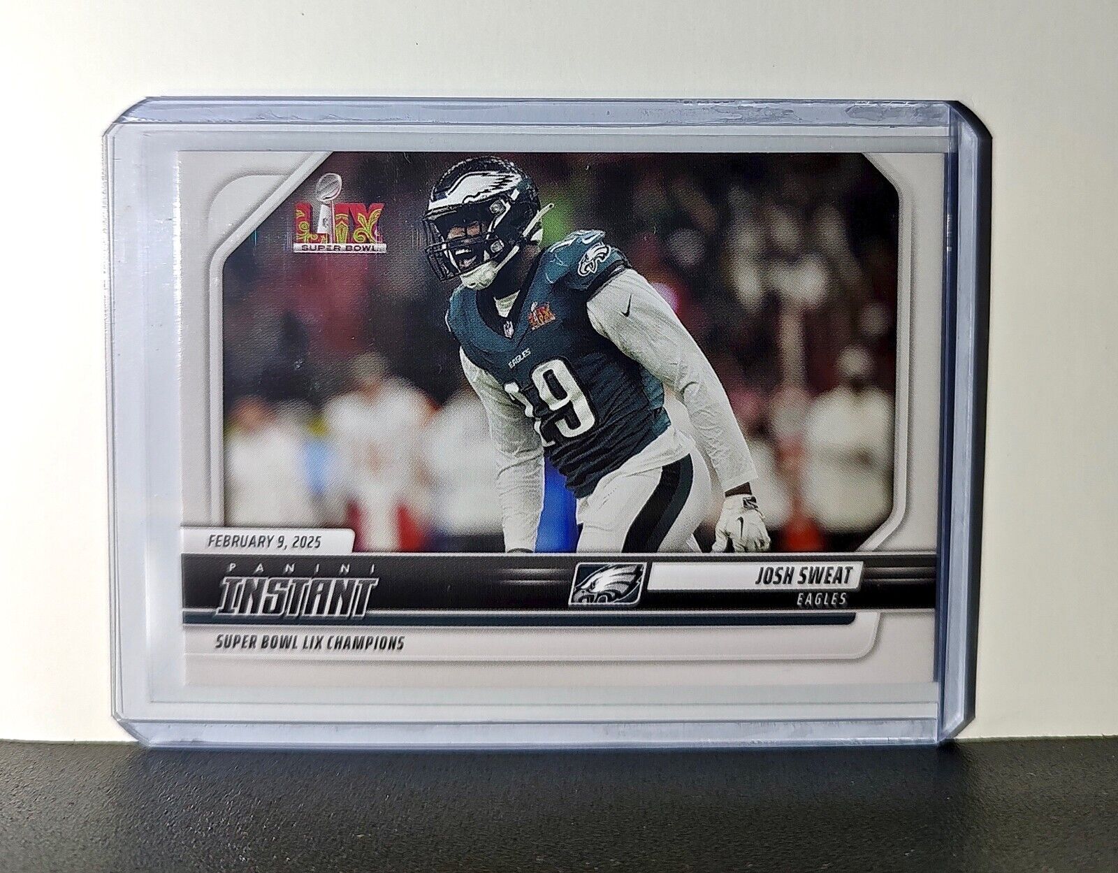 Josh Sweat 2024 Panini Super Bowl LIX Champions NFL #20 Football Card Eagles