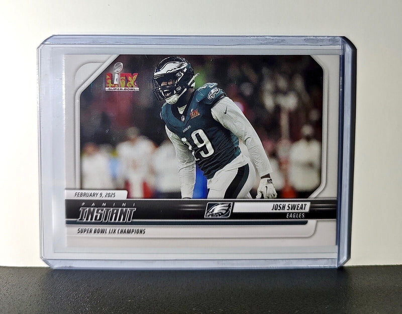 Josh Sweat 2024 Panini Super Bowl LIX Champions NFL #20 Football Card Eagles