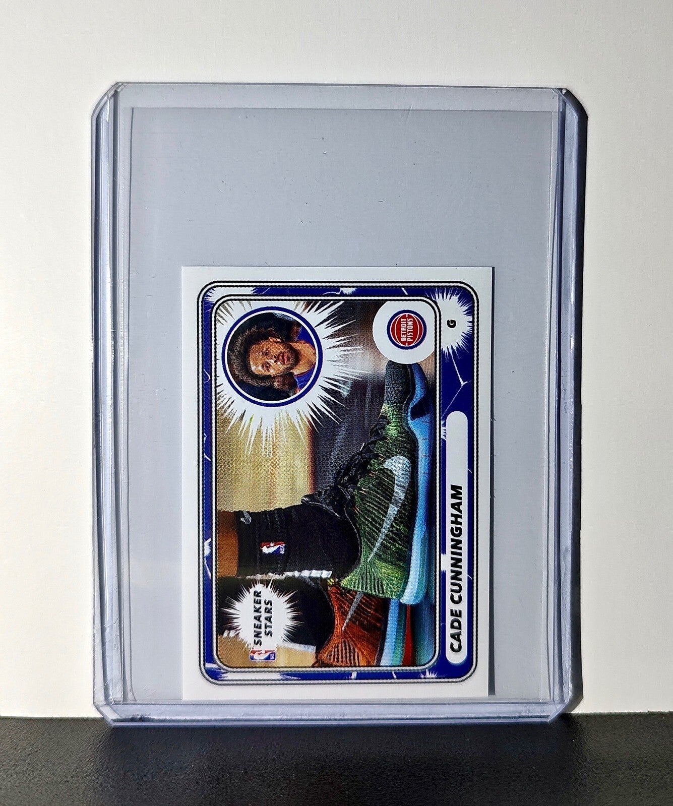 Cade Cunningham Sneaker Stars #37 Sticker Card Detroit Pistons