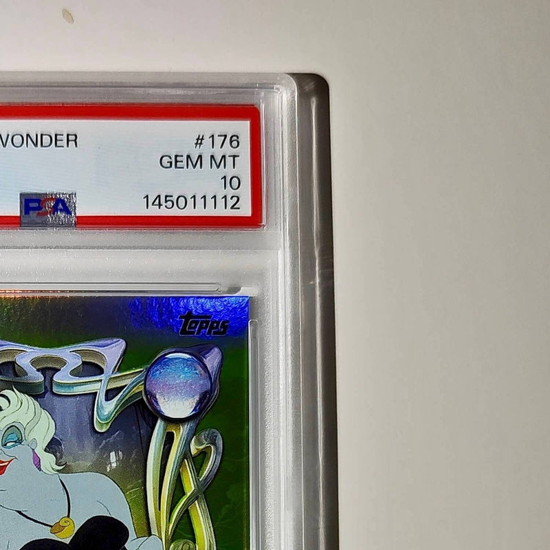 Ursula 2025 Topps Disney Wonder #176 Card The Little Mermaid PSA 10