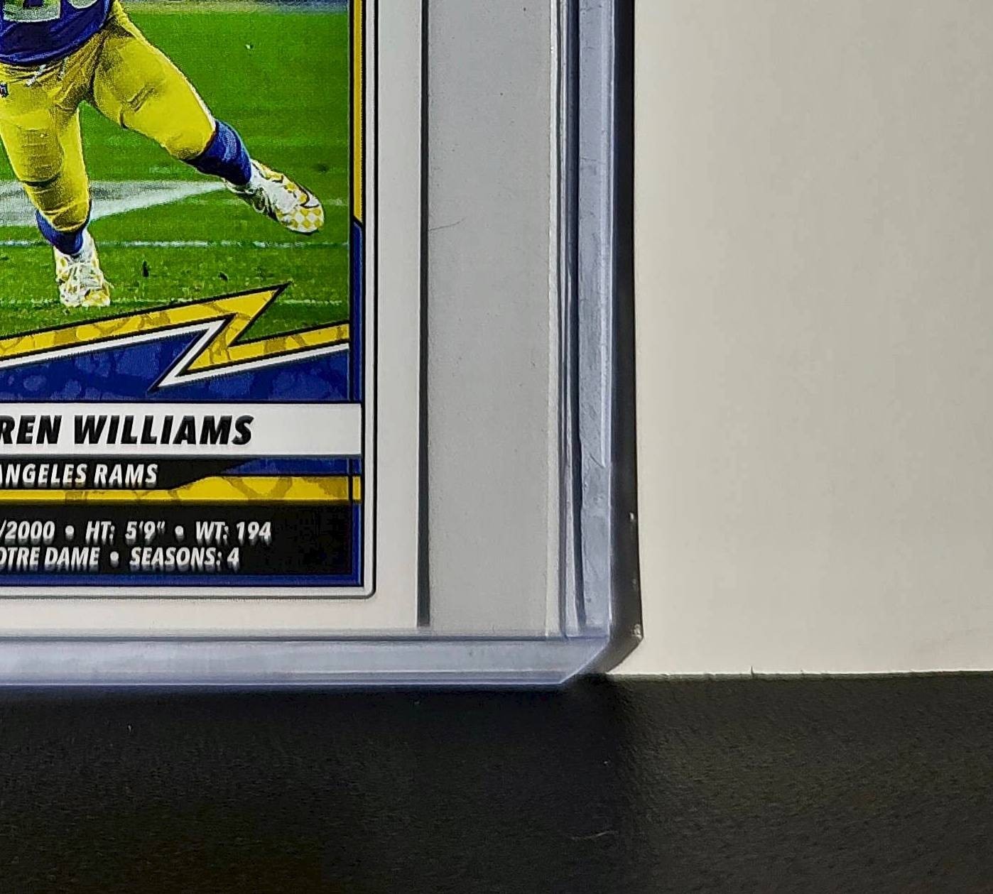 Kyren Williams 2025 Panini NFL #505 Sticker Los Angeles Rams