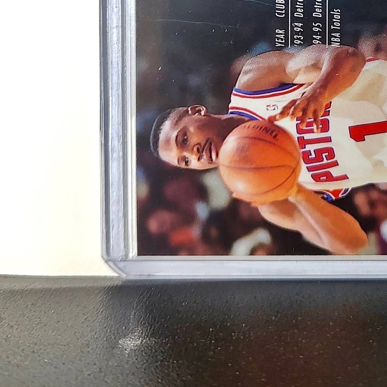 Lindsey Hunter 1995-96 Flair NBA #39 Card Detroit Pistons