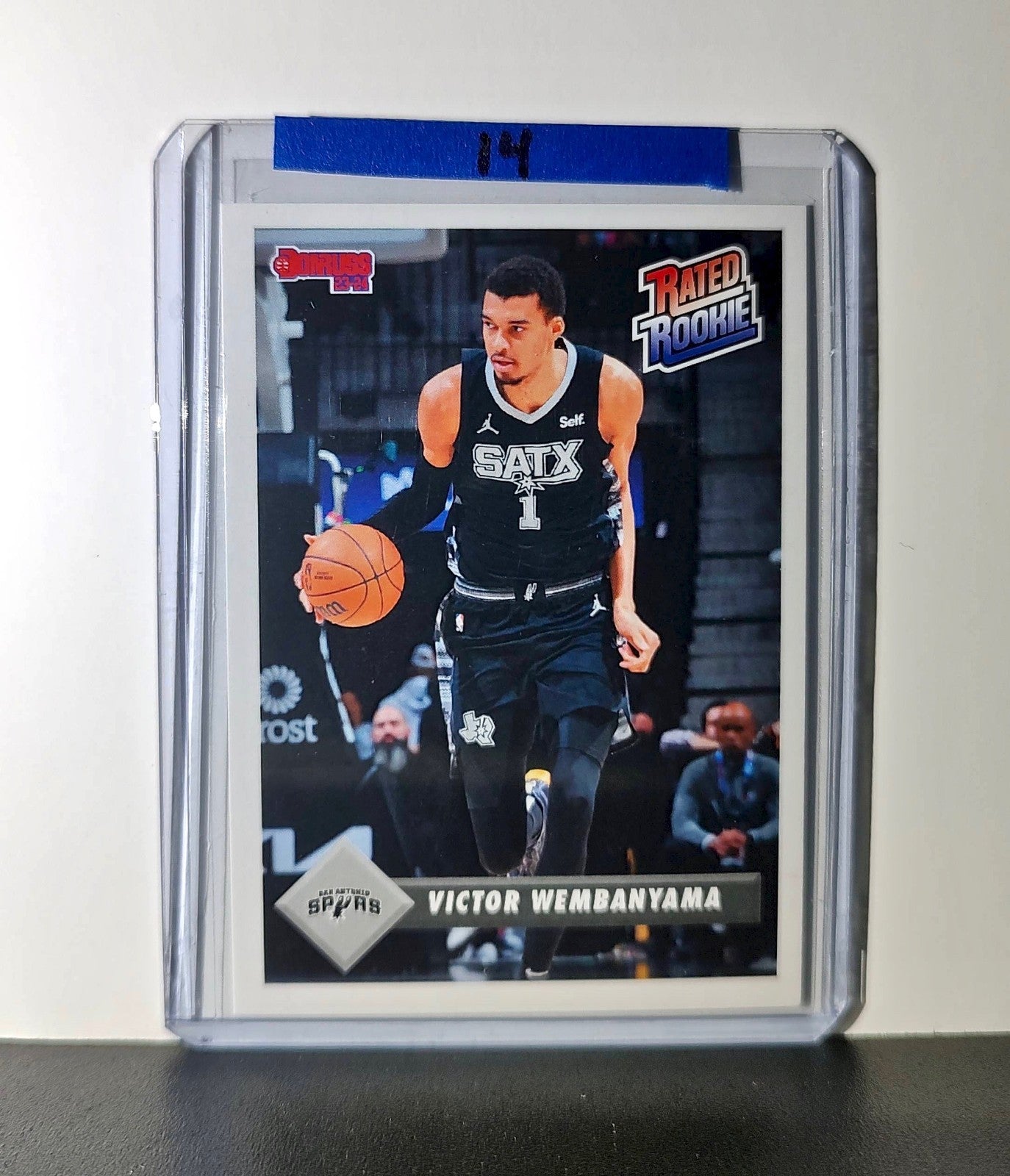 Victor Wembanyama Rookie 2023-24 Panini Donruss Rated Rookie #1 Basketball Card