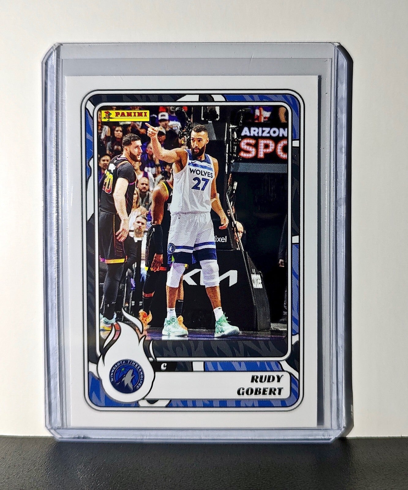 Rudy Gobert 2024-25 Panini NBA #25 Sticker Card Minnesota Timberwolves