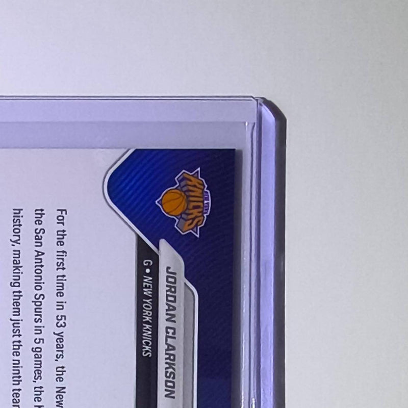 Jordan Clarkson 2026 Topps Now NBA Champions #C10 Card New York Knicks