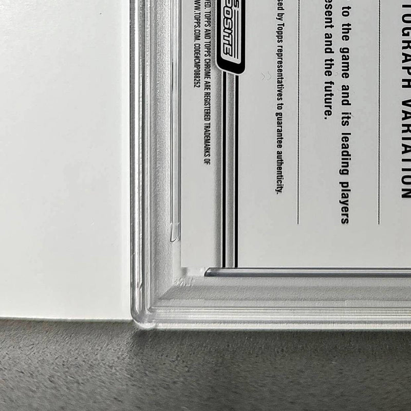 James White 2023 Topps Chrome #TCA-JWH Blue Refractor 12/150 PSA 10 Auto 10