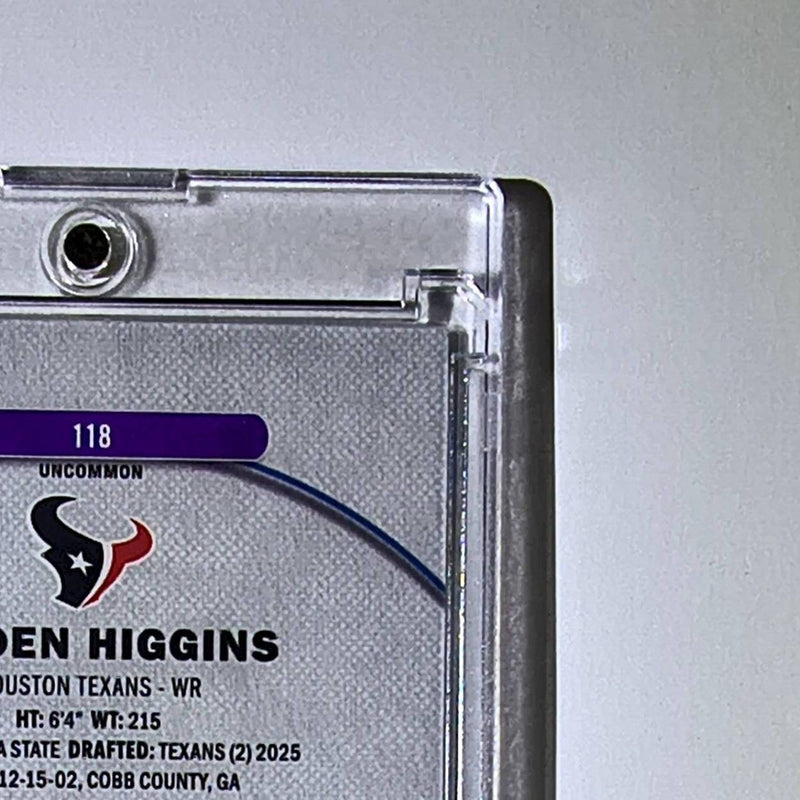 Jayden Higgins Rookie 2025 Topps Finest NFL #118 Uncommon Houston Texans 084/250