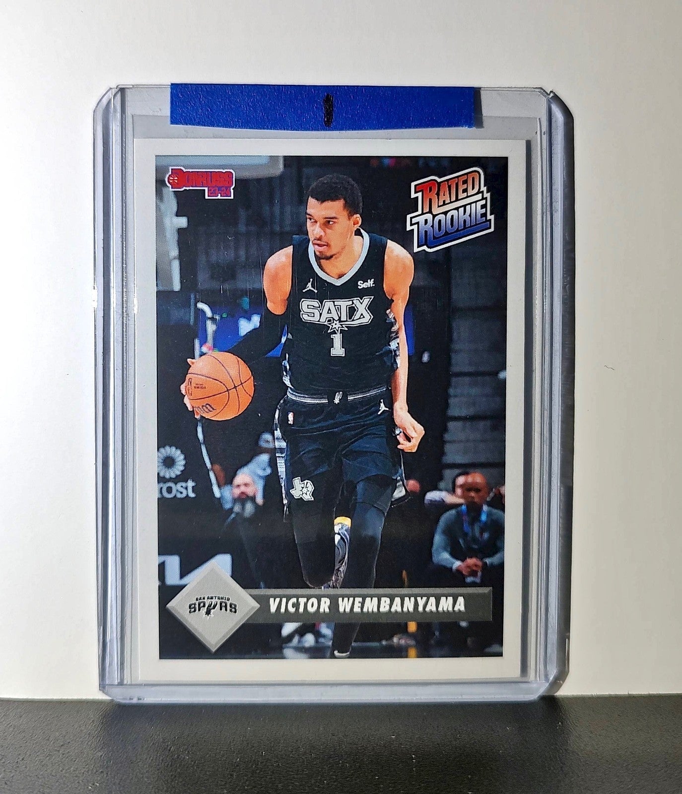 Victor Wembanyama Rookie 2023-24 Panini Donruss Rated Rookie #1 Basketball Card