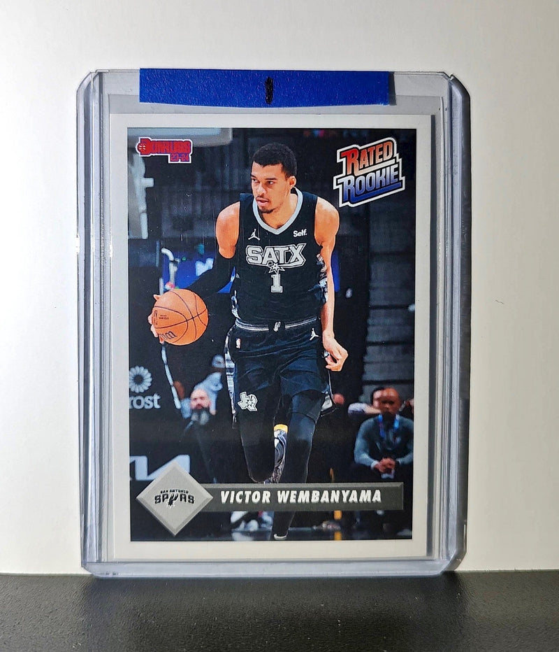 Victor Wembanyama Rookie 2023-24 Panini Donruss Rated Rookie #1 Basketball Card