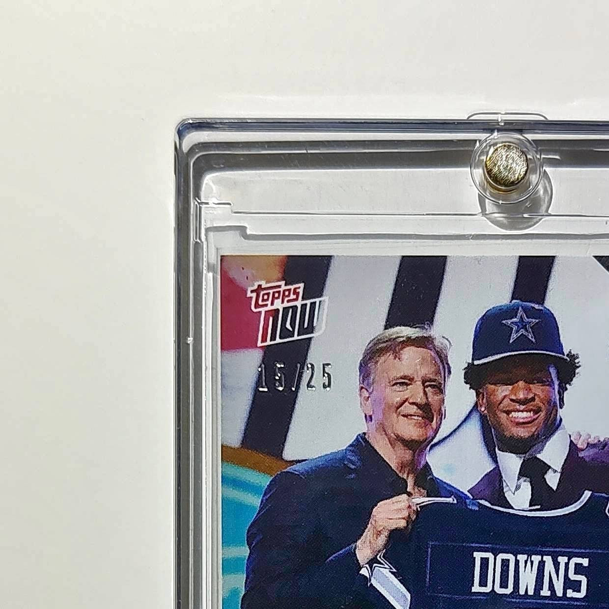 Caleb Downs Rookie 2026 Topps Now Draft Night #CDOW Orange Foil 15/25 Card