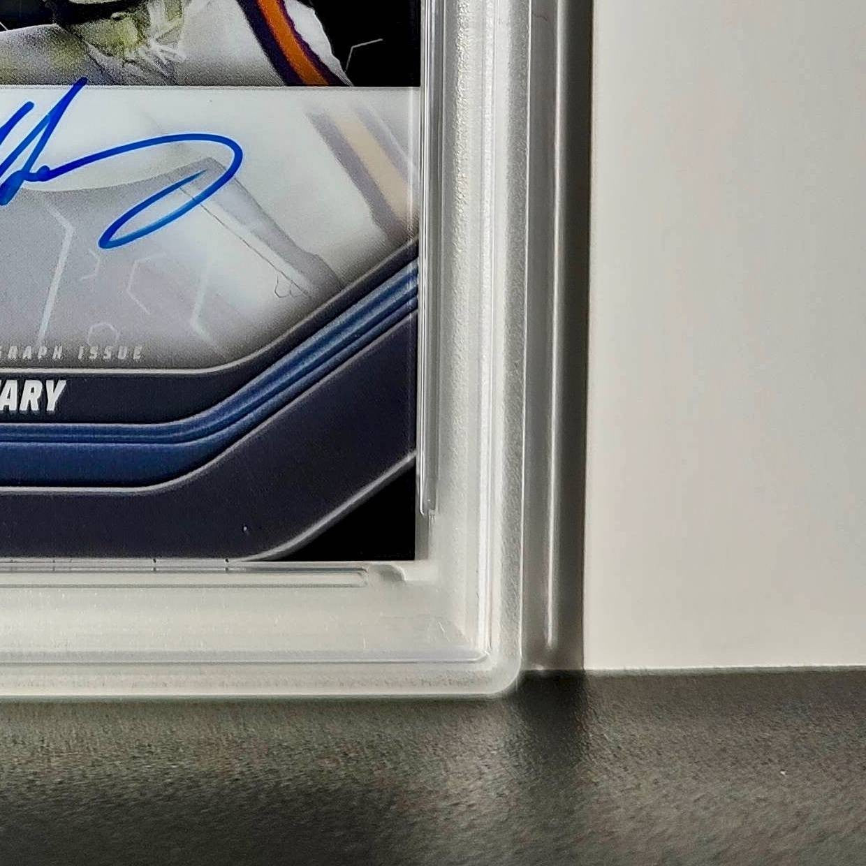 Mike Singletary 2023 Topps Chrome Black #TCAB-MS PSA 9 Auto 10