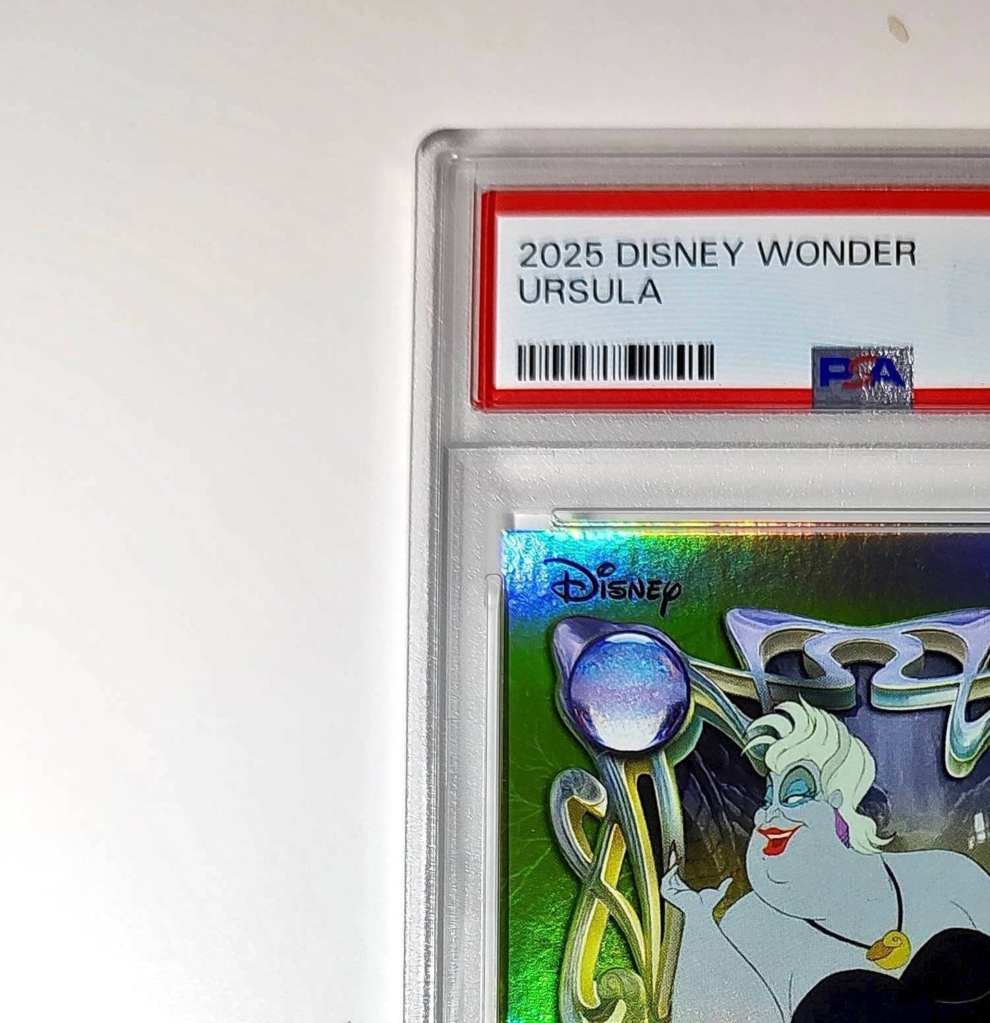 Ursula 2025 Topps Disney Wonder #176 Card The Little Mermaid PSA 10