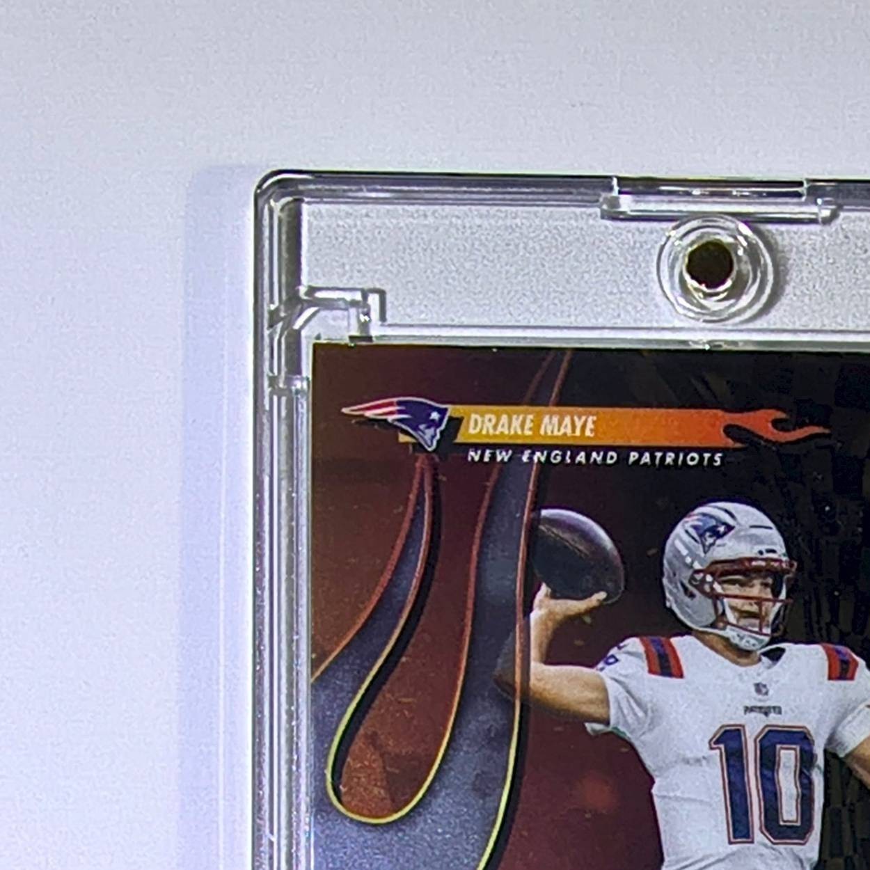 Drake Maye Rookie 2025 Topps Finest NFL #T-25 Torchers Card New England Patriots