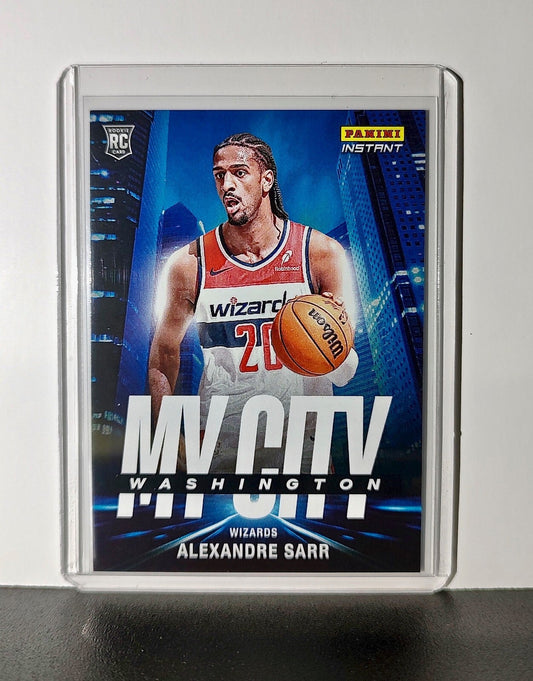 Alexandre Sarr Rookie 2024-25 Panini MyCity NBA #20 Card Wizards 1/268