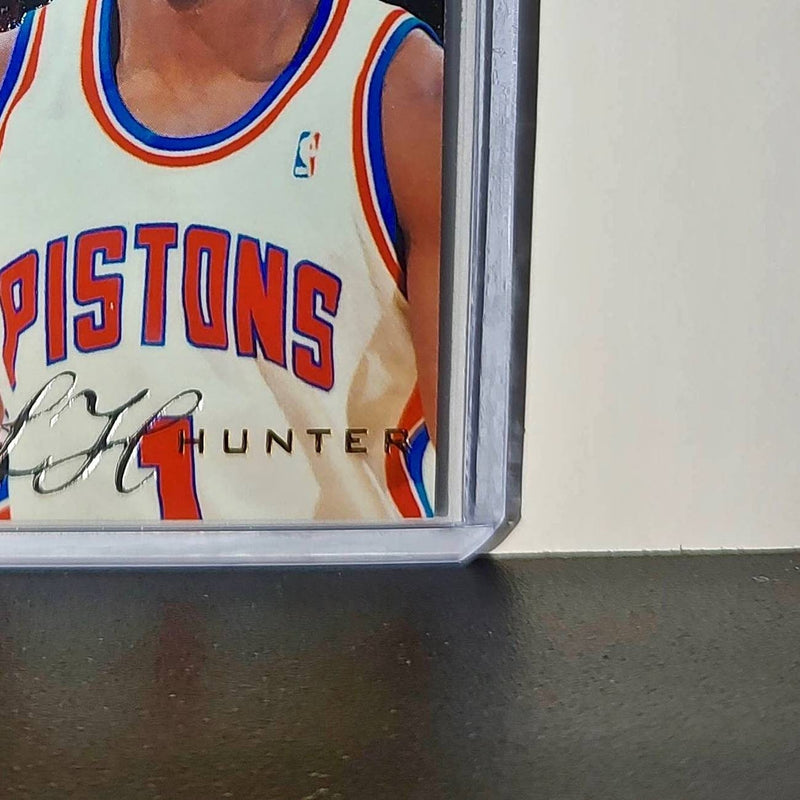 Lindsey Hunter 1995-96 Flair NBA #39 Card Detroit Pistons