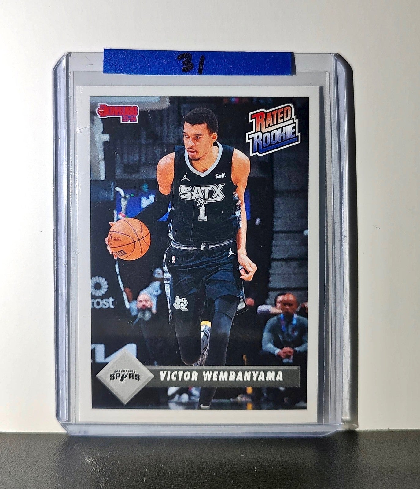 Victor Wembanyama Rookie 2023-24 Panini Donruss Rated Rookie #1 Basketball Card