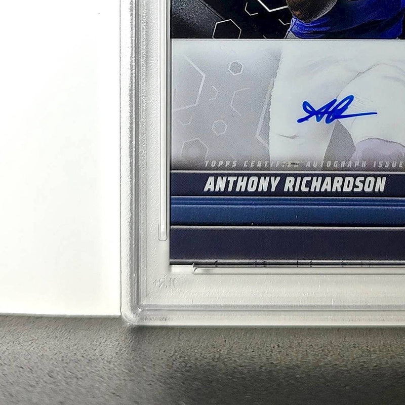 Anthony Richardson 2023 Topps Chrome Black #TCBA-AR PSA 10 Auto 10