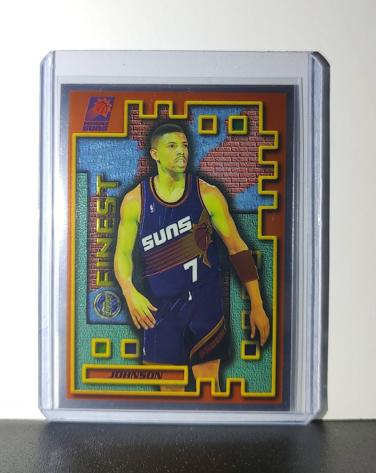 Kevin Johnson 1995-96 Topps Finest NBA #M40 Mysterly Phoenix Suns