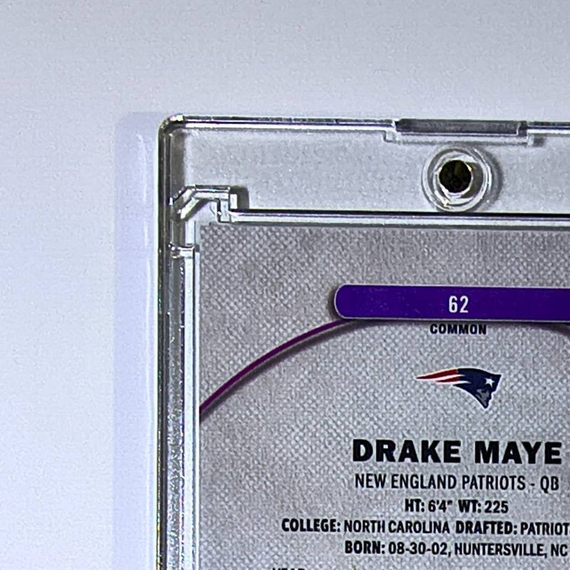 Drake Maye 2025 Topps Finest NFL #RF-5 Reflash Card New England Patriots