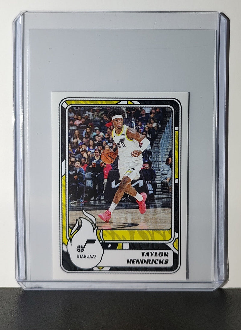 Taylor Hendricks 2024-25 Panini NBA #486 Sticker Card Utah Jazz