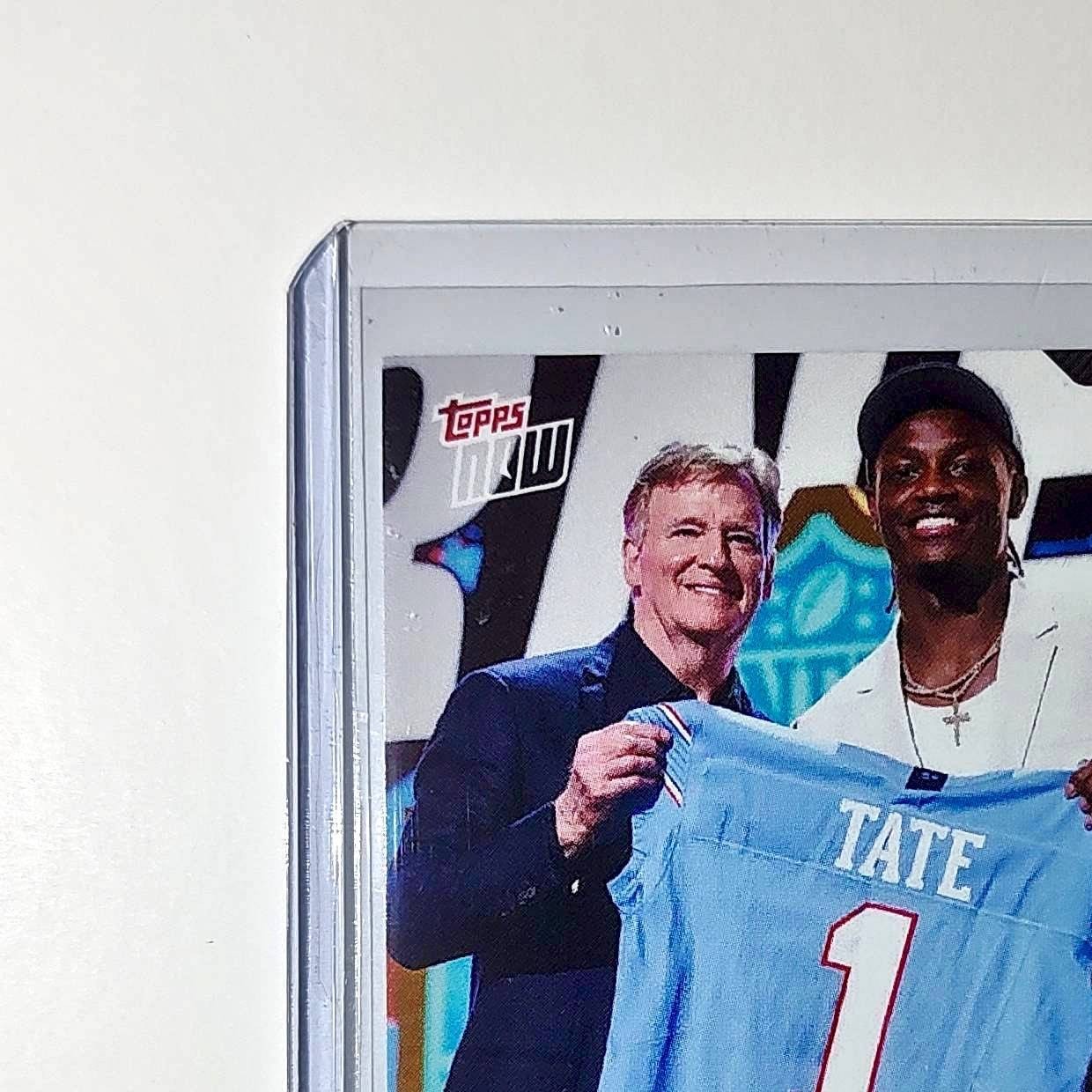 Carnell Tate Rookie 2026 Topps Now Draft Night #CTAT Card Tennessee Titans