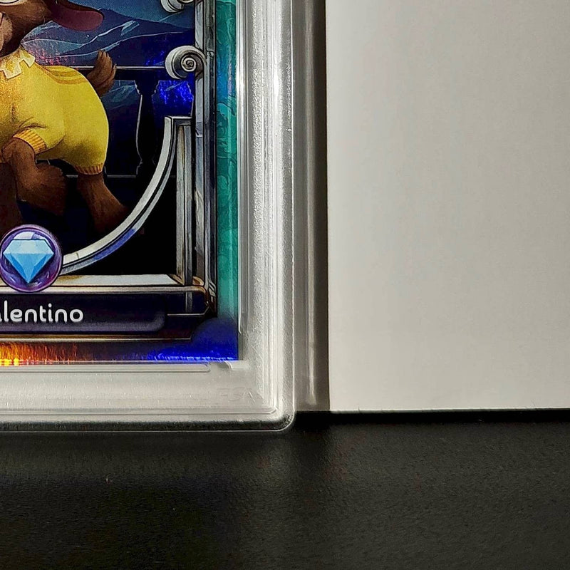 Valentino 2025 Topps Disney Wonder #150 Diamond Card Wish PSA 9