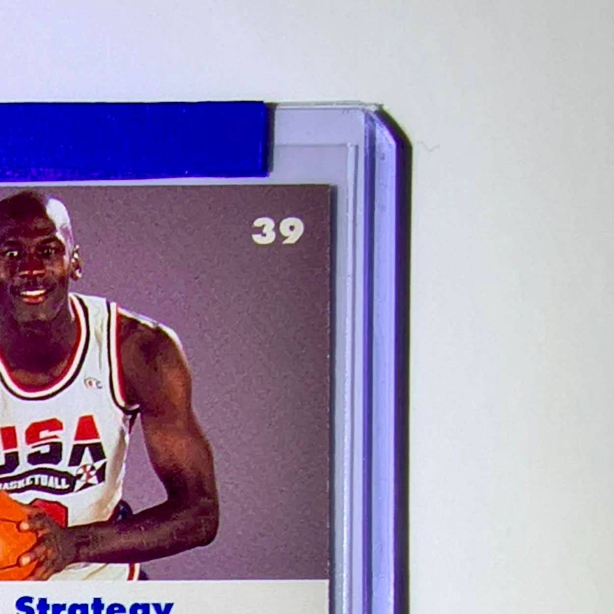 Michael Jordan 1992-93 Skybox USA Basketball #39 Basketball Card Chicago Bulls