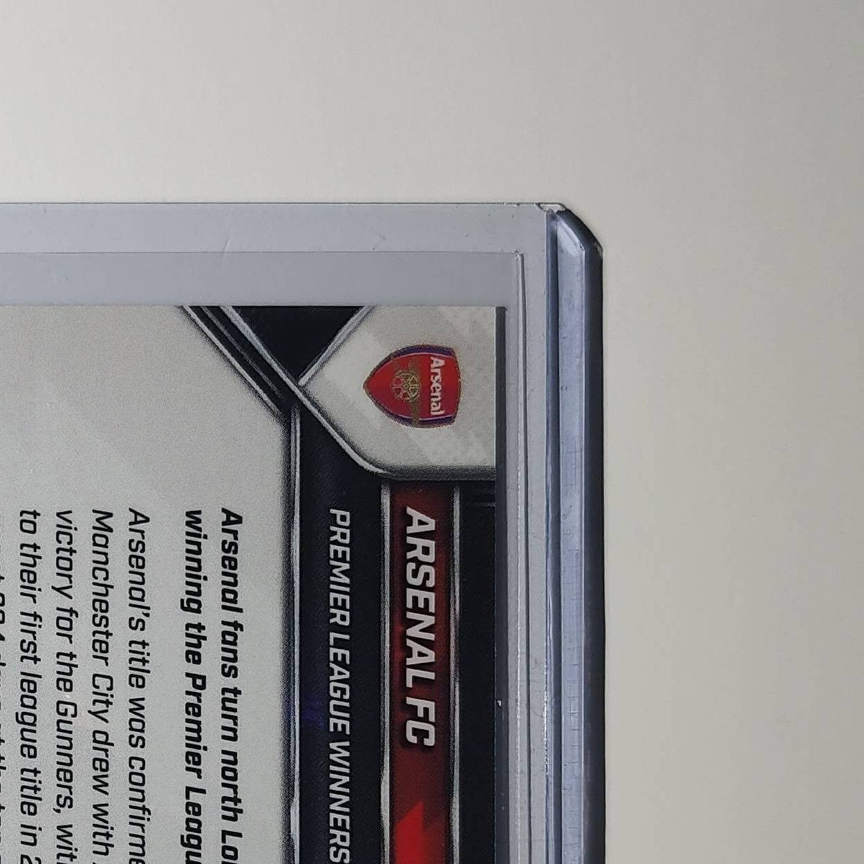 Arsenal FC 2025-26 Topps Now Premier League Winners Team Soccer #199 Card