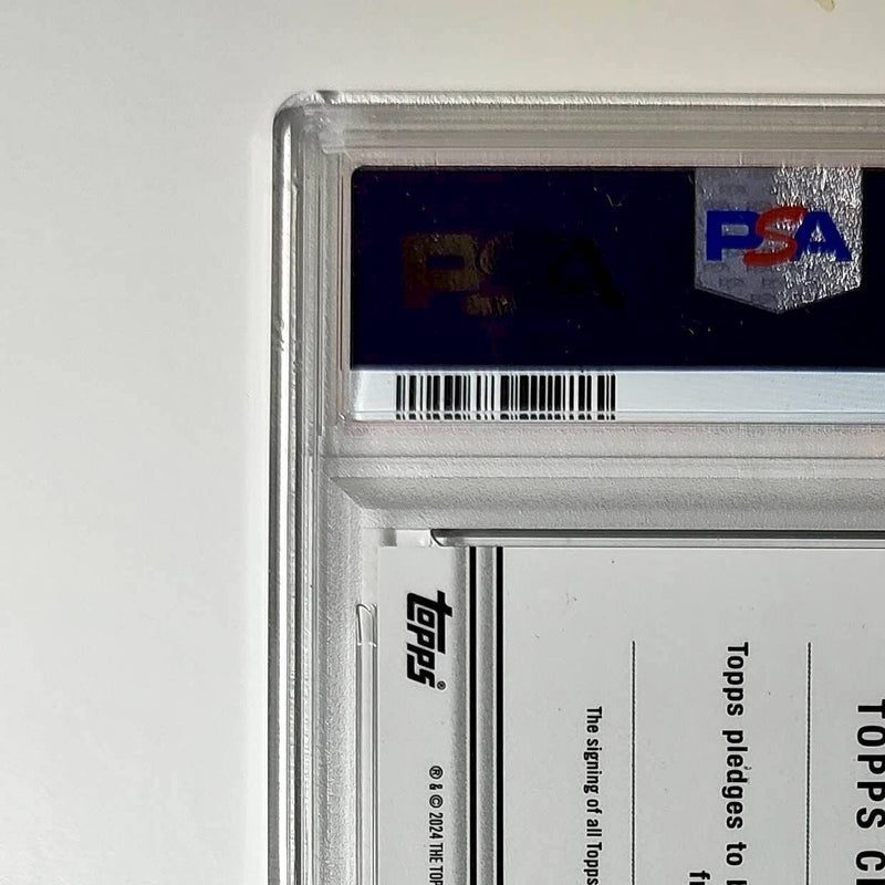 Patrick Willis 2023 Topps Chrome #TCA-PW Gold Refractor 43/50 PSA 9 Auto 9