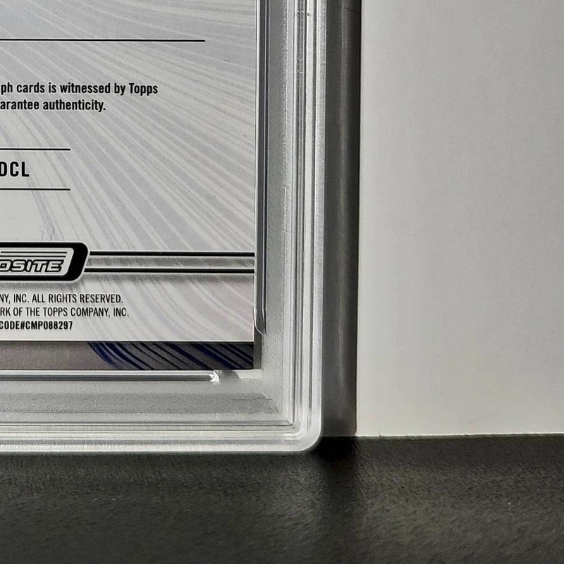 Dallas Clark 2023 Topps Resurgence #RA-DCL White Surge 38/125 PSA 9 Auto 10